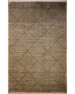 5'7x8'2 Gabbeh Area Rug made using Vegetable dyes with Wool Pile - Diamond Design | Hand-Knotted Multicolored | 5.5x8 Double Knot Rug